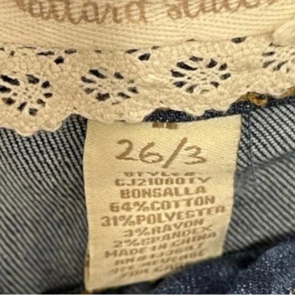 PacSun Altard State Bonsalla Mid Rise Flare Blue Jeans Medium Wash Sz 26 - Picture 3 of 9